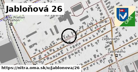 Jabloňová 26, Nitra