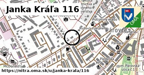 Janka Kráľa 116, Nitra