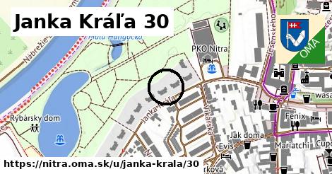 Janka Kráľa 30, Nitra