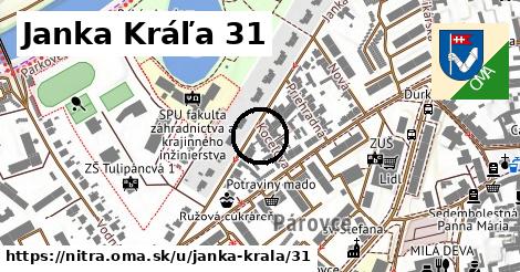 Janka Kráľa 31, Nitra