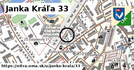 Janka Kráľa 33, Nitra