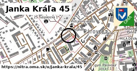 Janka Kráľa 45, Nitra