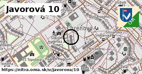 Javorová 10, Nitra