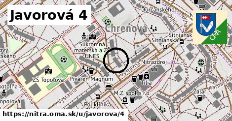 Javorová 4, Nitra