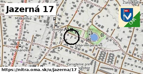 Jazerná 17, Nitra