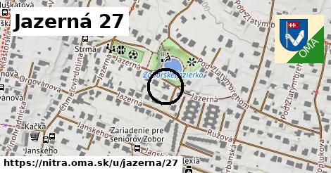 Jazerná 27, Nitra