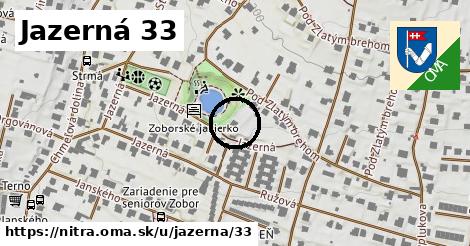 Jazerná 33, Nitra