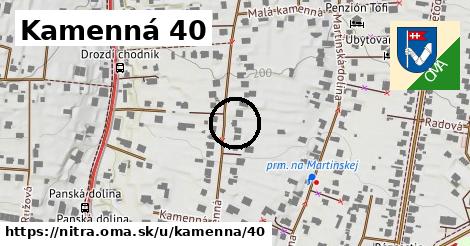 Kamenná 40, Nitra