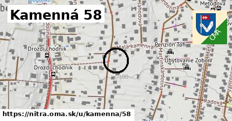 Kamenná 58, Nitra