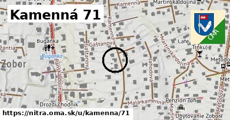 Kamenná 71, Nitra