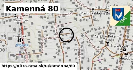 Kamenná 80, Nitra