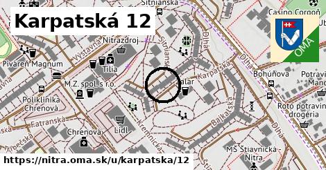 Karpatská 12, Nitra
