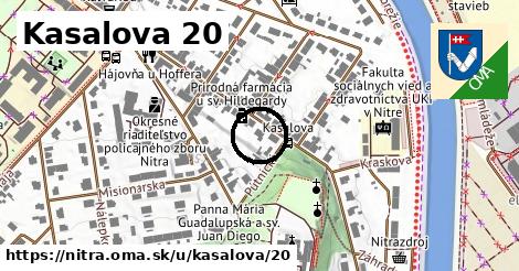 Kasalova 20, Nitra