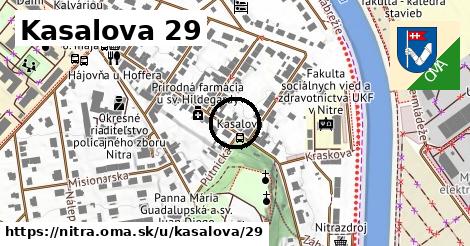 Kasalova 29, Nitra