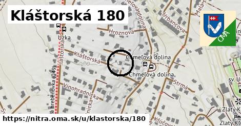 Kláštorská 180, Nitra
