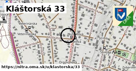 Kláštorská 33, Nitra