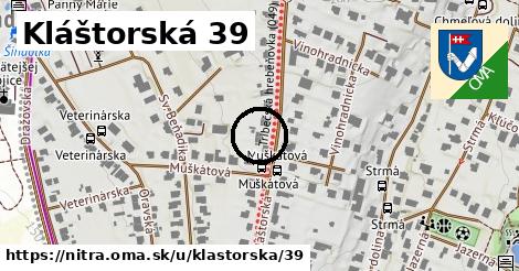 Kláštorská 39, Nitra