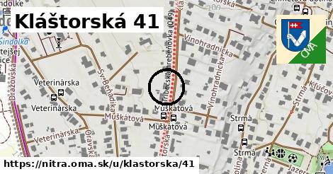 Kláštorská 41, Nitra