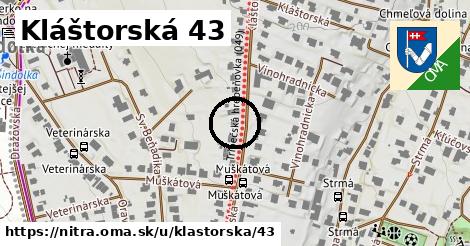 Kláštorská 43, Nitra