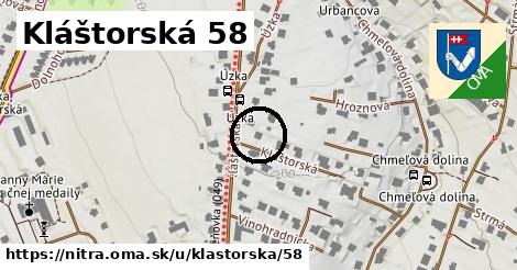 Kláštorská 58, Nitra