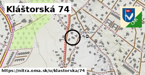 Kláštorská 74, Nitra