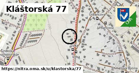 Kláštorská 77, Nitra