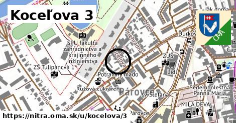 Koceľova 3, Nitra