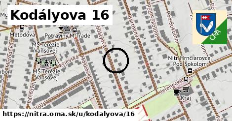 Kodályova 16, Nitra