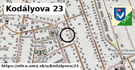 Kodályova 23, Nitra