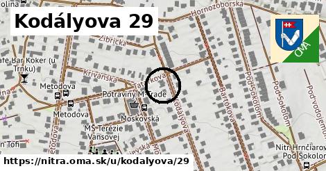 Kodályova 29, Nitra