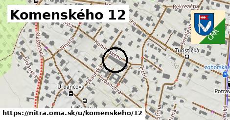 Komenského 12, Nitra