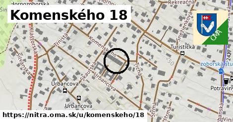 Komenského 18, Nitra