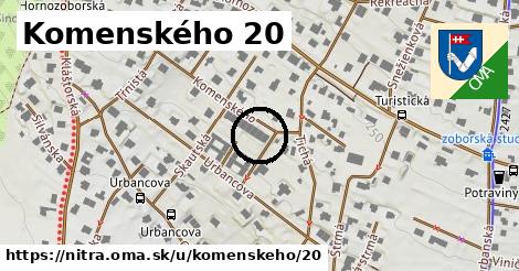 Komenského 20, Nitra