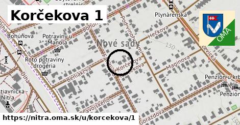 Korčekova 1, Nitra