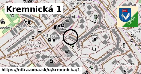 Kremnická 1, Nitra
