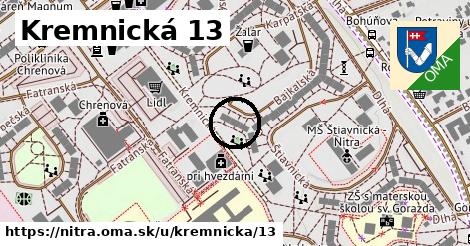 Kremnická 13, Nitra