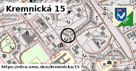 Kremnická 15, Nitra