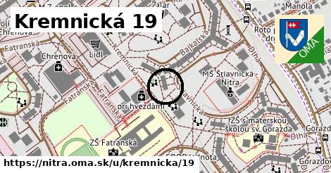 Kremnická 19, Nitra