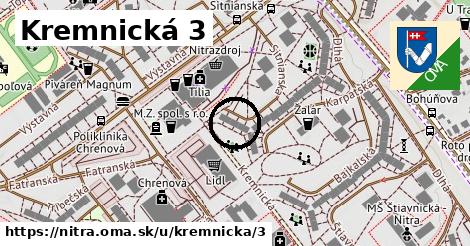 Kremnická 3, Nitra