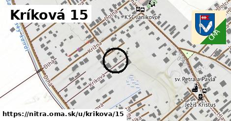 Kríková 15, Nitra
