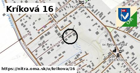 Kríková 16, Nitra