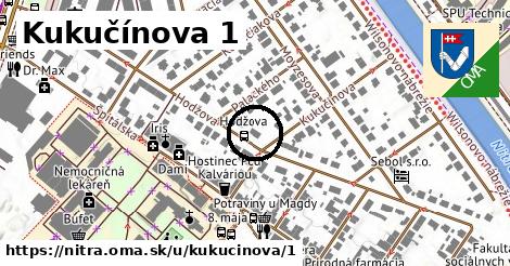 Kukučínova 1, Nitra