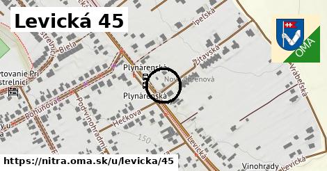 Levická 45, Nitra