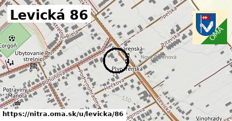 Levická 86, Nitra