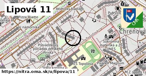 Lipová 11, Nitra