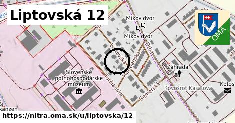Liptovská 12, Nitra