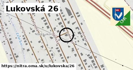 Lukovská 26, Nitra