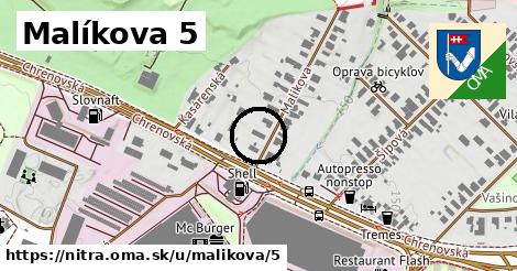 Malíkova 5, Nitra