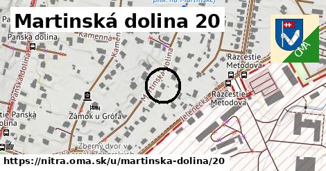 Martinská dolina 20, Nitra