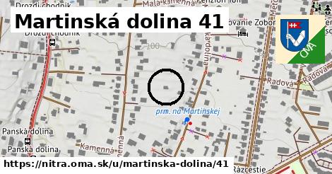 Martinská dolina 41, Nitra